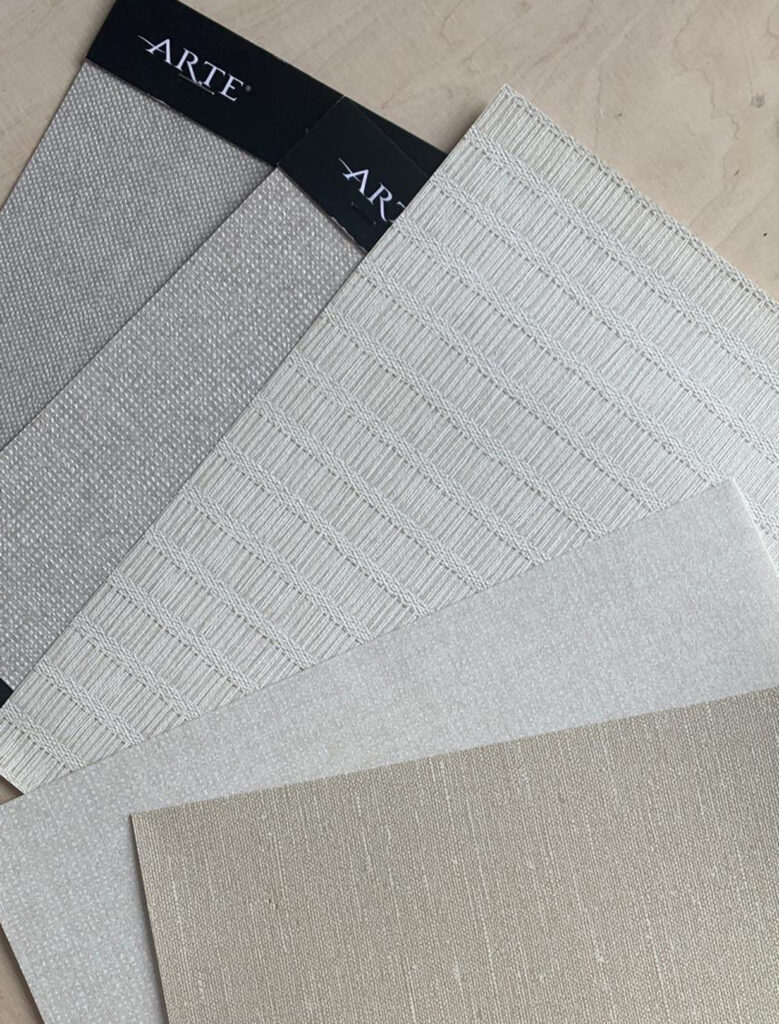 Hochwertige ARTE Wandbekleidung in Beigetönen für ein harmonisches Gestaltungskonzept im Neubau.